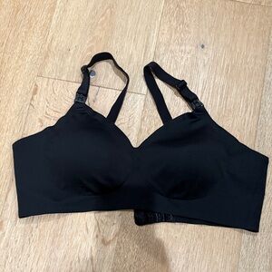 Momcozy Black Wireless Nursing Bra
